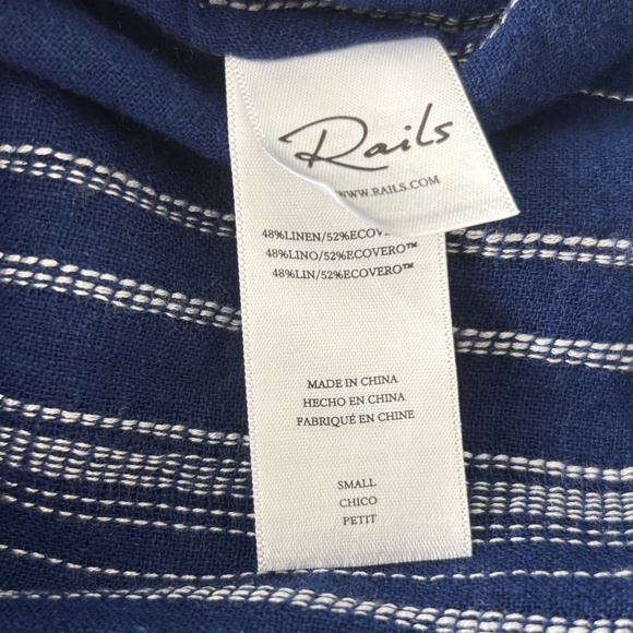 NWT RAILS Navy Blue Crystal Dress - Picture 12 of 12